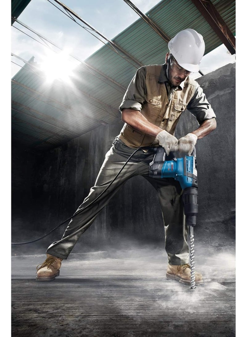 BOSCH Professional GBH 5-40 D SDS-Max Rotary Hammer 1100W, 8.5J Impact Energy, 2-Mode Hammer Drill & Chisel, 40mm Concrete Drilling, Heavy-Duty Demolition Tool – 0611269070 - Image 3